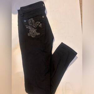 Miss Me black skinny jeans